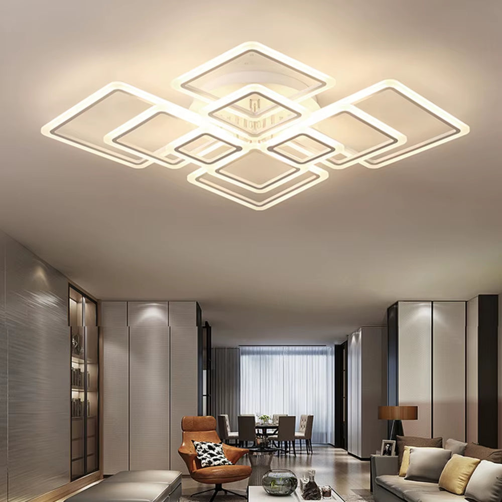 Nordic Minimalist LED Pendant Light - Elegant Ceiling Chandelier for Bedrooms and Living Rooms