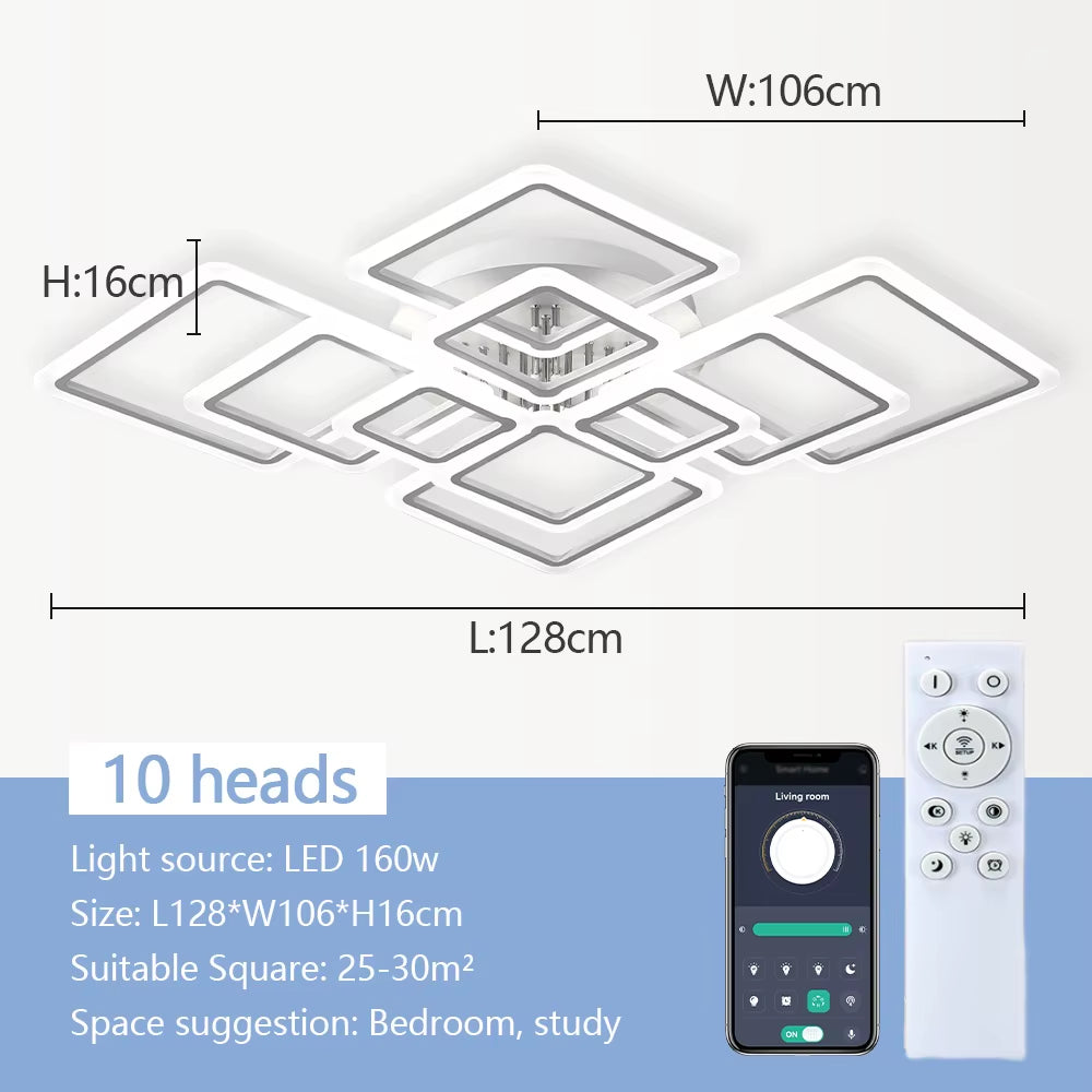 Nordic Minimalist LED Pendant Light - Elegant Ceiling Chandelier for Bedrooms and Living Rooms