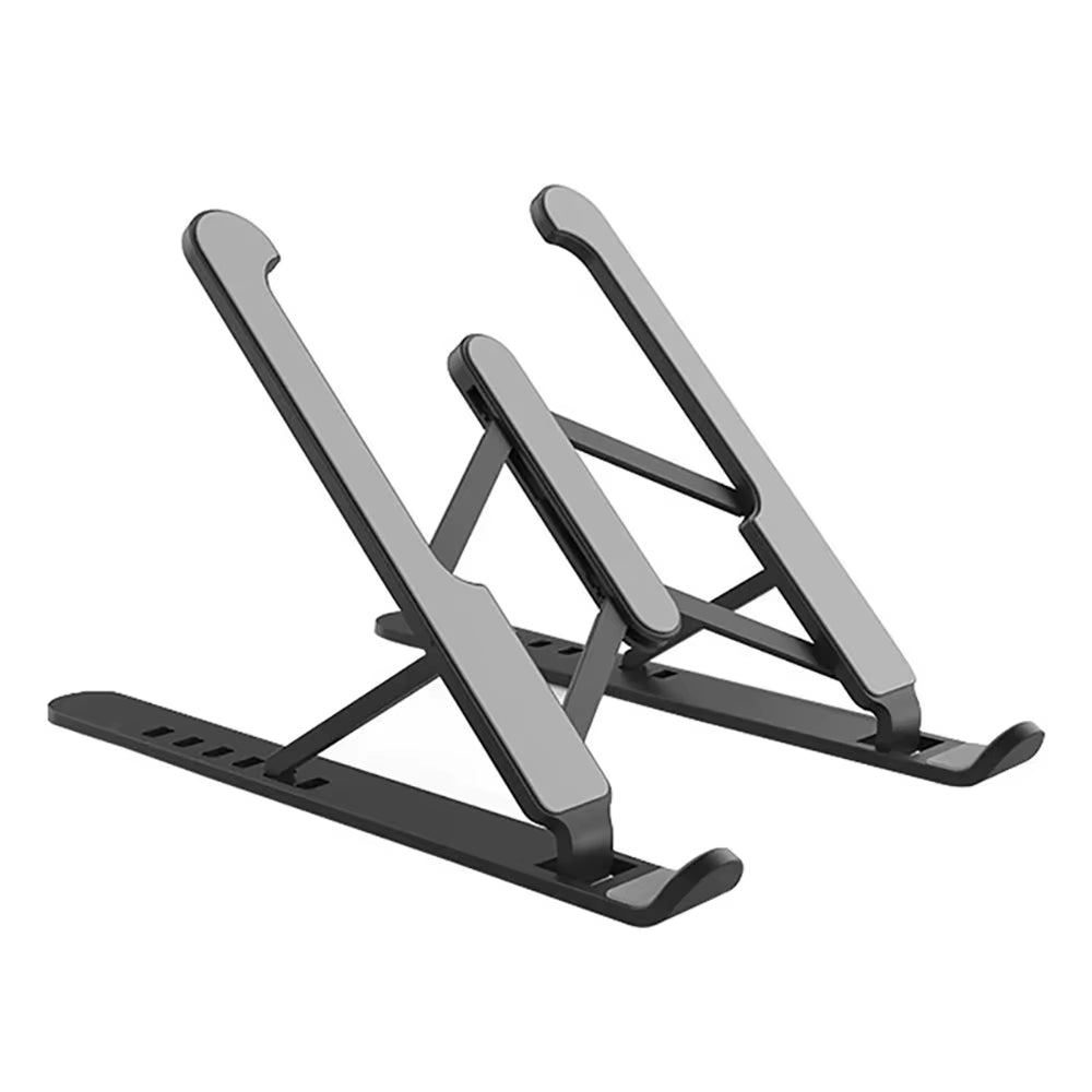 Adjustable Foldable Laptop Stand - Ergonomic Portable Notebook Support Base for MacBook Air and Pro Accessories