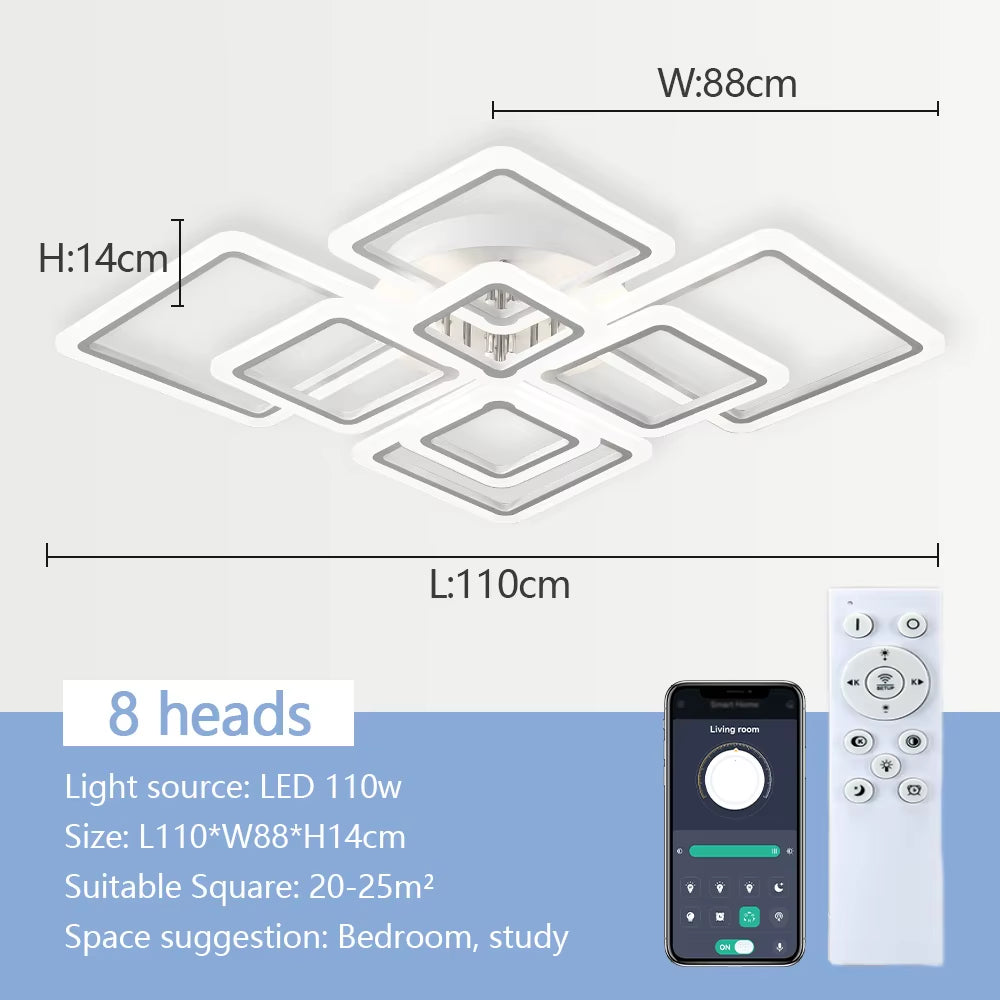 Nordic Minimalist LED Pendant Light - Elegant Ceiling Chandelier for Bedrooms and Living Rooms