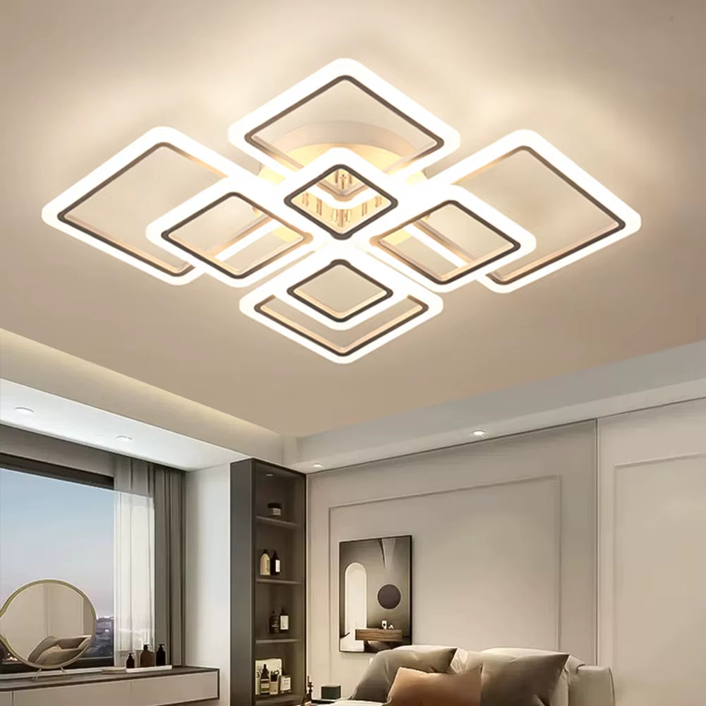 Nordic Minimalist LED Pendant Light - Elegant Ceiling Chandelier for Bedrooms and Living Rooms