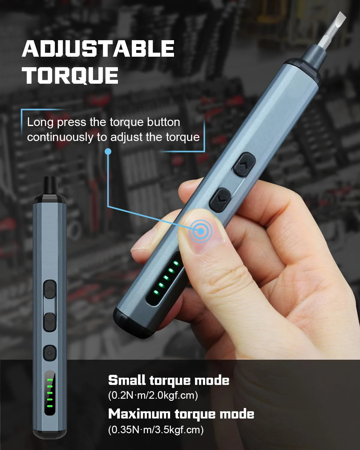 68-Piece Electric Screwdriver Set with 5 Torque Settings, Precision Magnetic Bits for iPhone, Glasses, Watches, and PCs