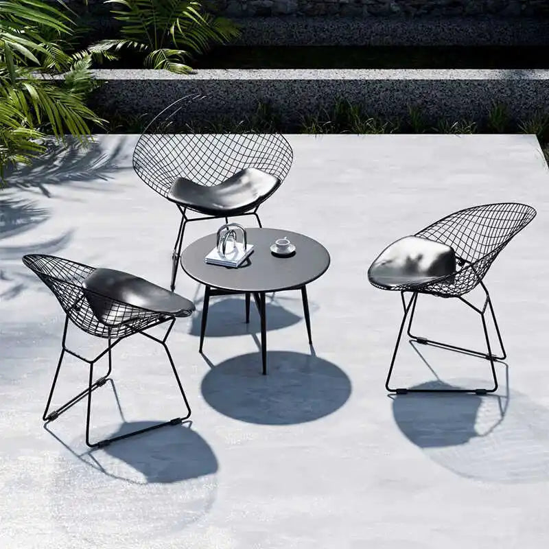 Premium Nordic Minimalist Alfresco Garden Lounge Set with Sectional Patio Furniture and Modern Gazebo Design