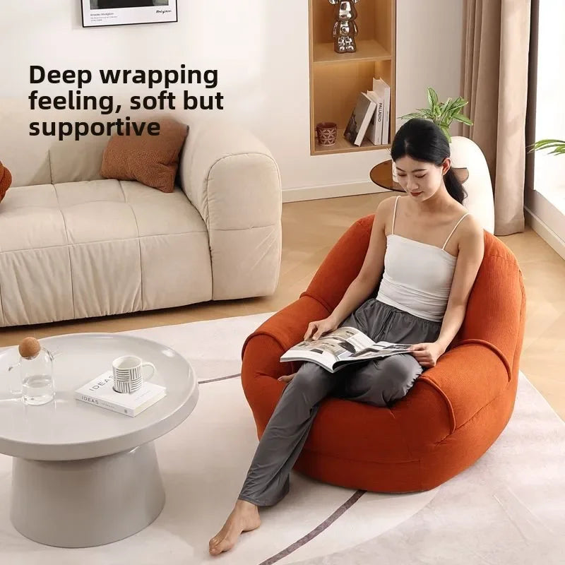 Elegant Multi-Functional Sofa Chair for Home, Balcony, and Small Spaces