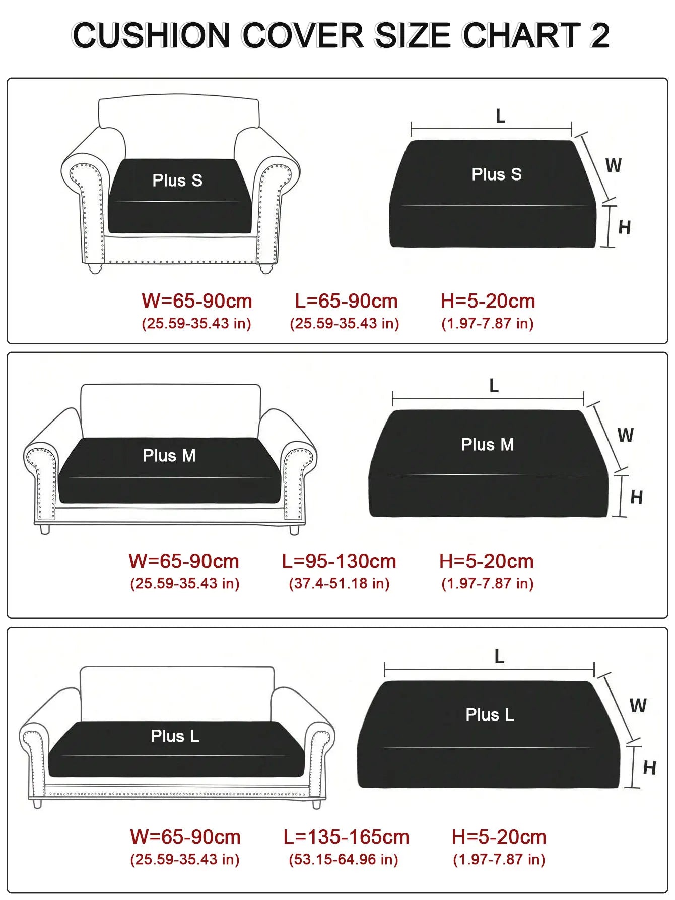 Jacquard Elastic Sofa Seat Cover - Thickened Protective Couch Cover, Removable and Anti-Dust Cushion Cover