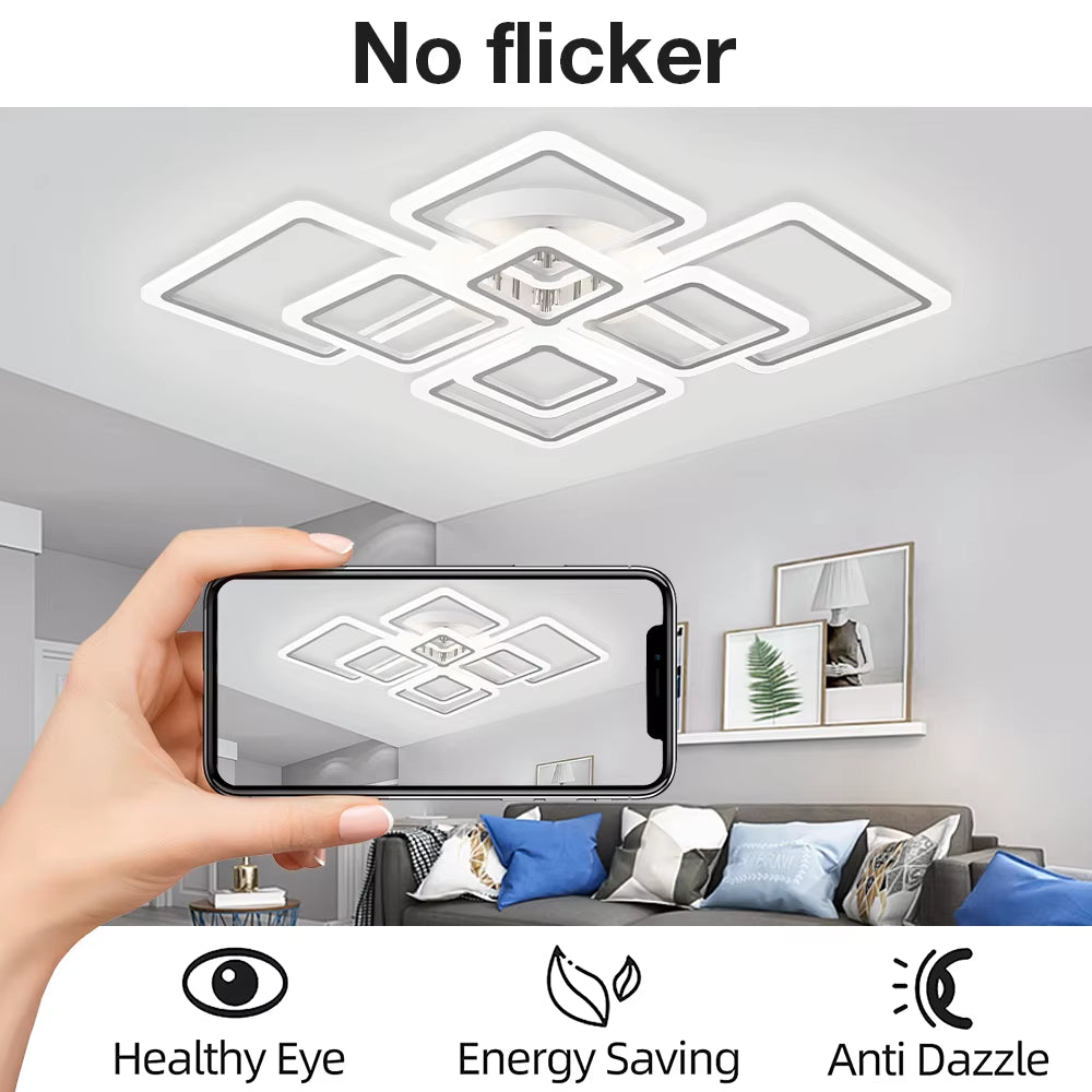 Nordic Minimalist LED Pendant Light - Elegant Ceiling Chandelier for Bedrooms and Living Rooms