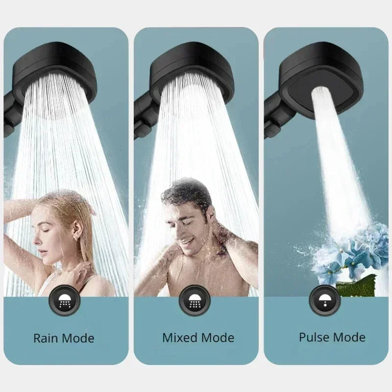 Xiaomi Adjustable High-Pressure Shower Head with 3 Modes and Filtration System - Smart Bathroom Accessory