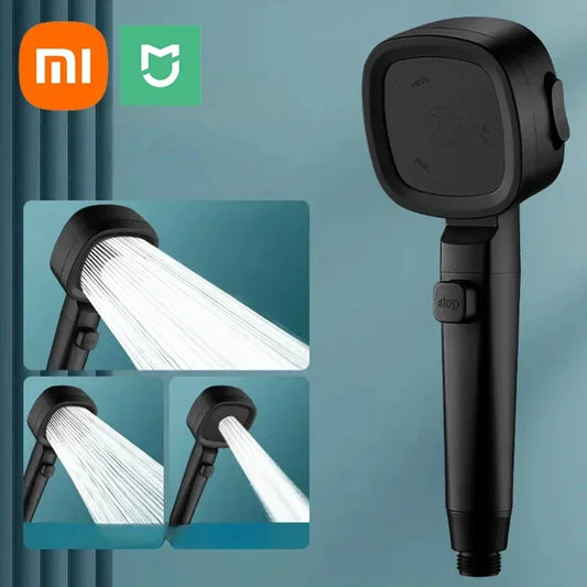 Xiaomi Adjustable High-Pressure Shower Head with 3 Modes and Filtration System - Smart Bathroom Accessory