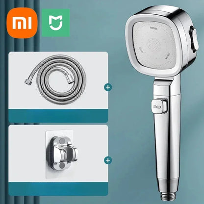 Xiaomi Adjustable High-Pressure Shower Head with 3 Modes and Filtration System - Smart Bathroom Accessory