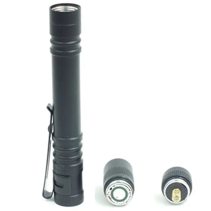 Compact LED Flashlight - Portable Torch for Outdoor Camping, Super Bright Lantern with Focused Beam, Pen-Shaped Design