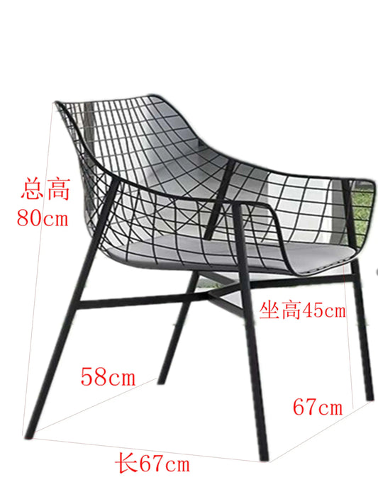 Ergonomic Minimalist Wooden Garden Set - Waterproof Patio Furniture for Relaxation and Creativity