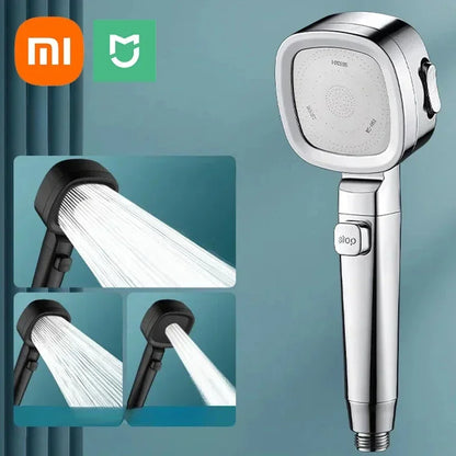 Xiaomi Adjustable High-Pressure Shower Head with 3 Modes and Filtration System - Smart Bathroom Accessory