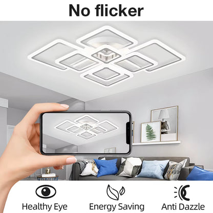 Nordic Minimalist LED Pendant Light - Elegant Ceiling Chandelier for Bedrooms and Living Rooms
