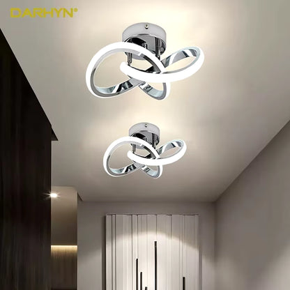 Modern Minimalist LED Strip Ceiling Lights for Living Room, Balcony, Entrance, and Staircase Home Decor