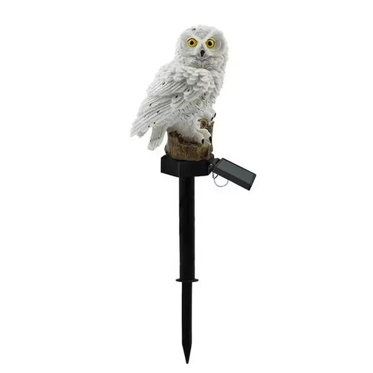 Solar-Powered Owl Garden Lamp - Waterproof LED Outdoor Decoration Lights