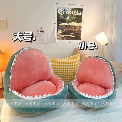 Shark-Shaped Floor Cushion for Tatami, Ideal for Bedrooms, Balconies, and Reading Areas