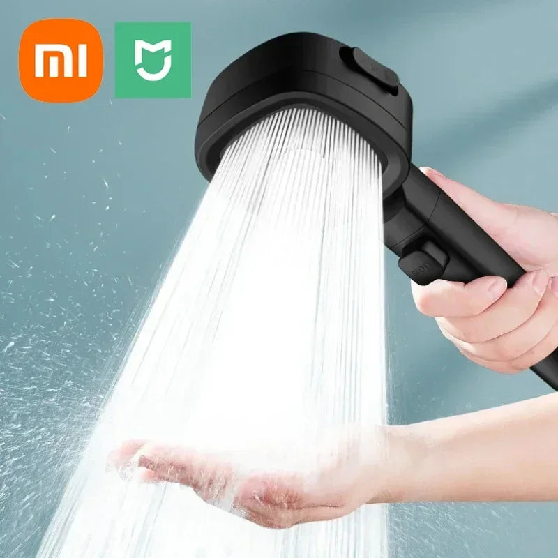 Xiaomi Adjustable High-Pressure Shower Head with 3 Modes and Filtration System - Smart Bathroom Accessory