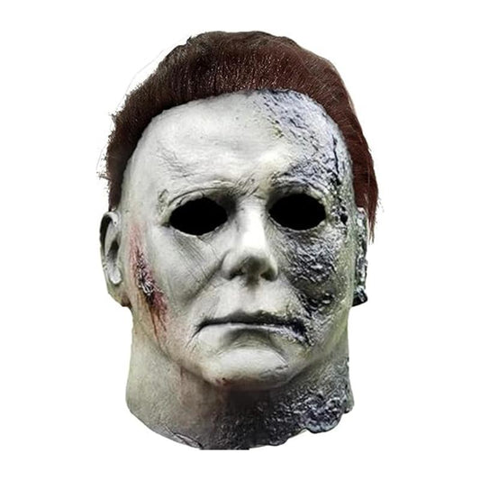 Michael Myers Mask, Halloween Horror Masquerade Men'S & Women'S Cosplay Party Mask, Bloody Michael Myers & Scary Skull Adult Costume Scary Cosplay the Terrifying Atmosphere Is at Its Peak